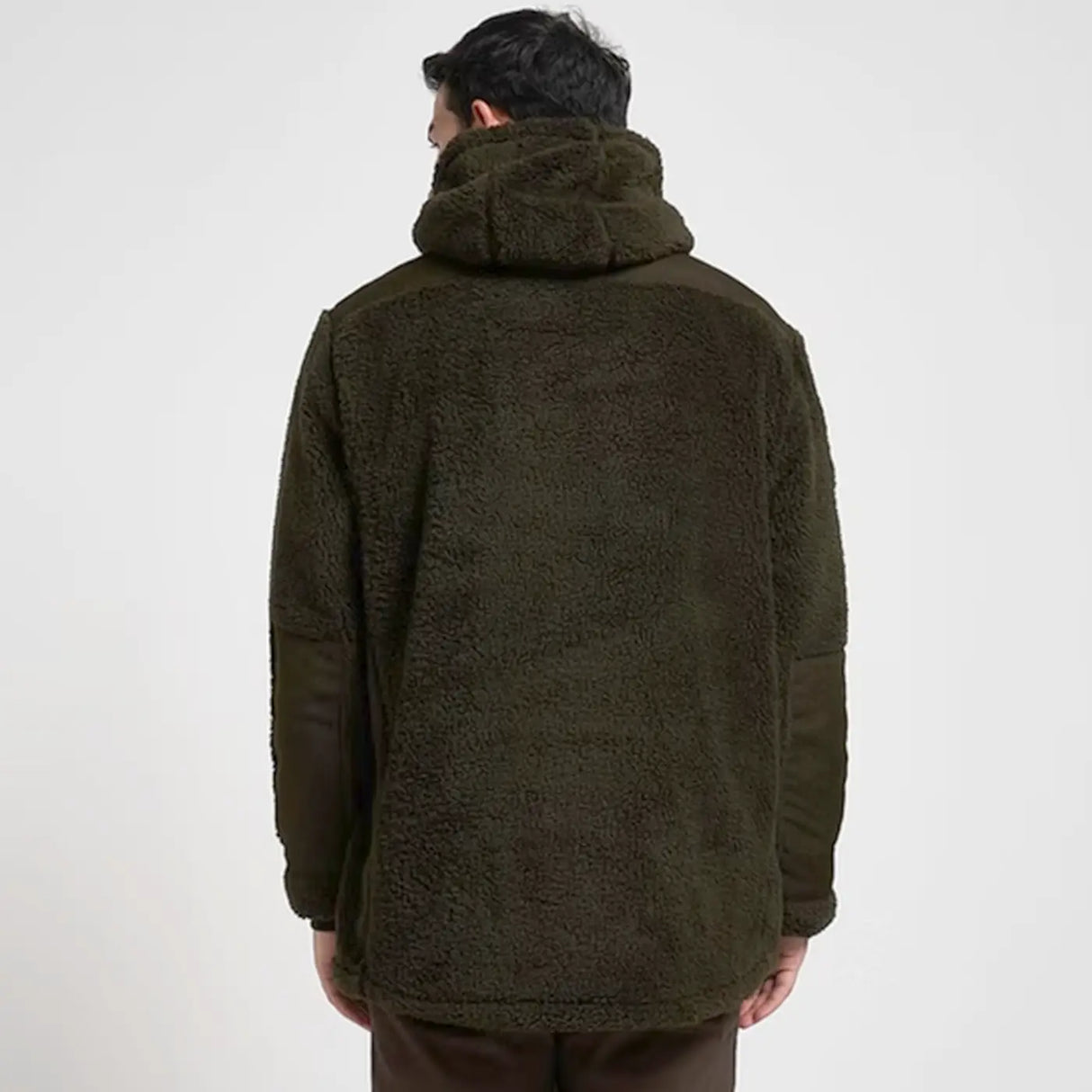 Jack Pyke Sherpa Fleece Hoodie Gen2 Dark Olive | Task Outdoor