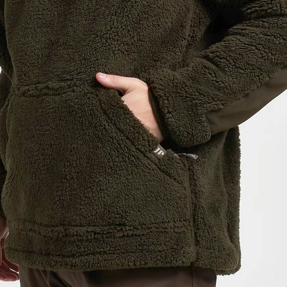 Jack Pyke Sherpa Fleece Hoodie Gen2 Dark Olive | Task Outdoor