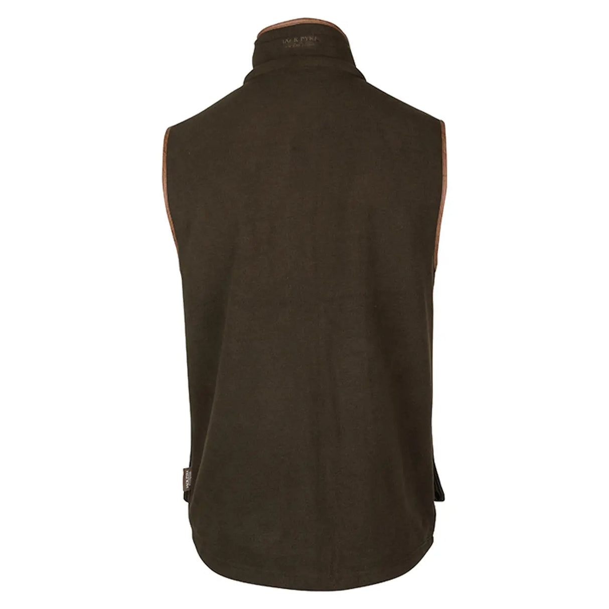 Jack Pyke Shooters Fleece Gilet Dark Olive Back | Task Outdoor