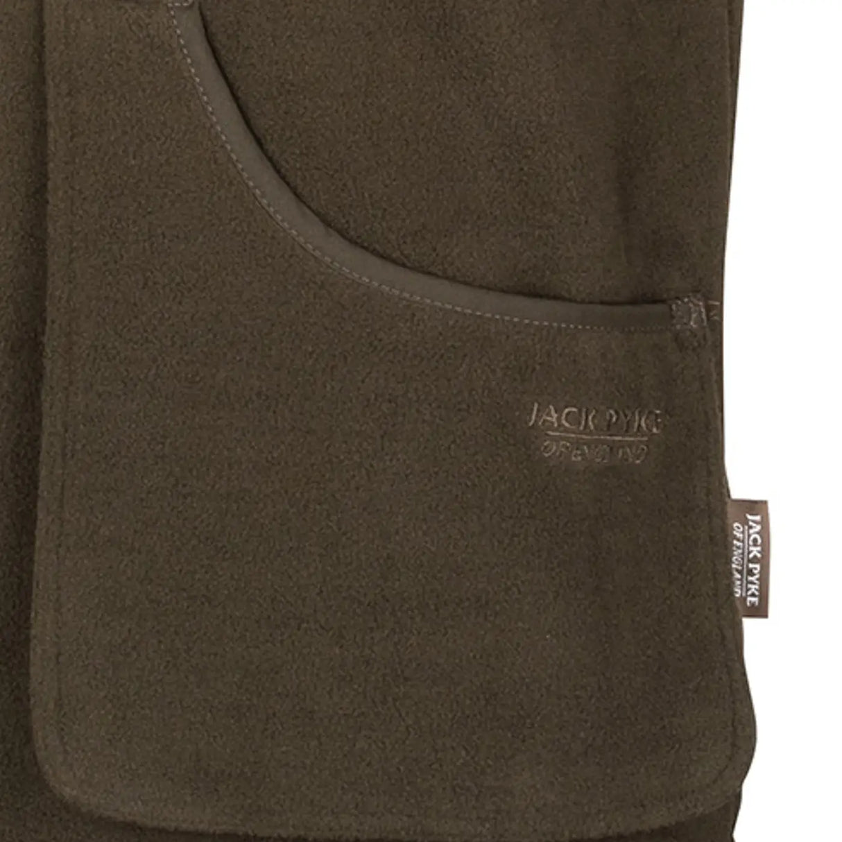 Jack Pyke Shooters Fleece Gilet Dark Olive Pocket | Task Outdoor