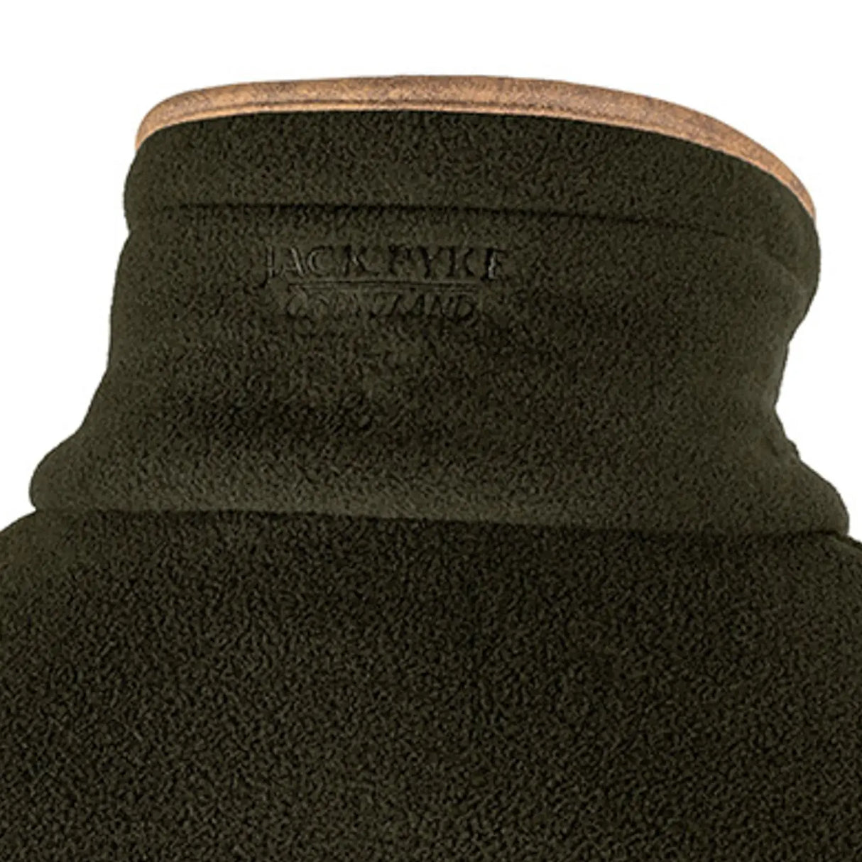 Jack Pyke Shooters Fleece Gilet Dark Olive Logo | Task Outdoor