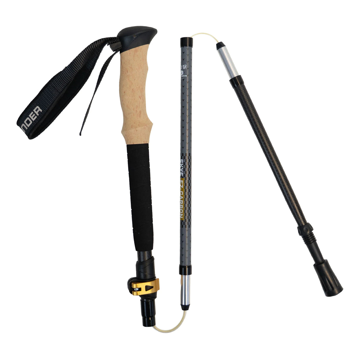 Highlander Skye FZ Carbon Fibre Walking Pole