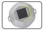 Skywoods L51980 Solar Camping Lantern - solar panel set into the top