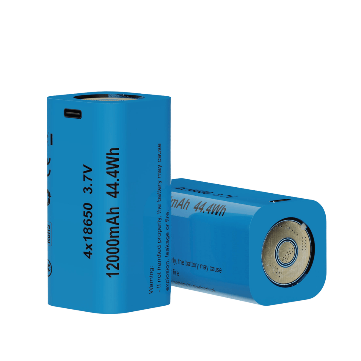 Skywoods WVL7000 Battery Pack - 12000mAh four cell pack with USB-C charging port