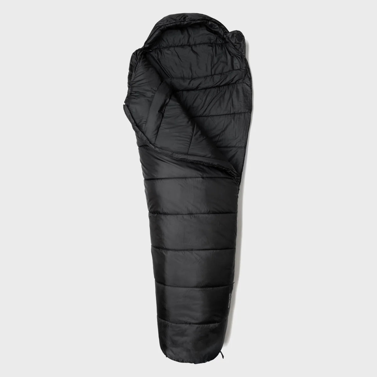Snugpak Sleeper Expedition WGTE Sleeping Bag in black from above on white background