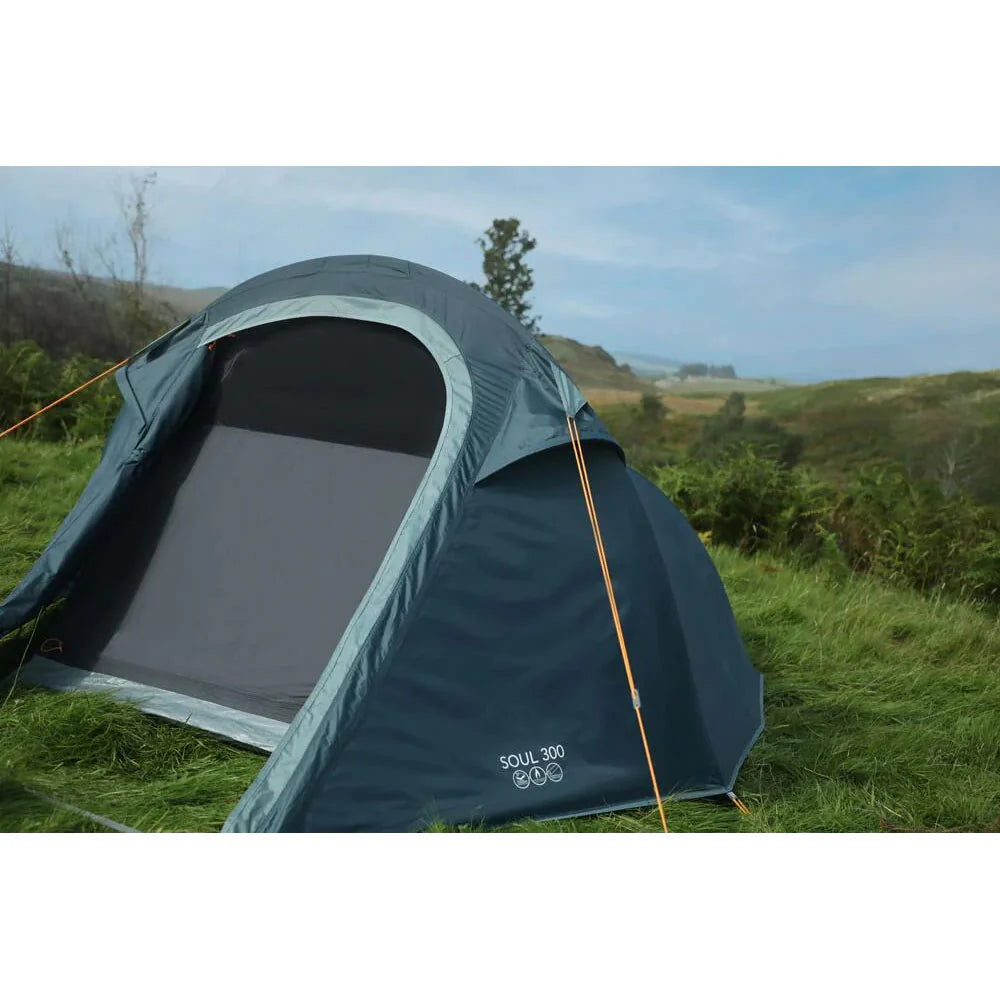 Vango Soul 300 Tent in blue for camping