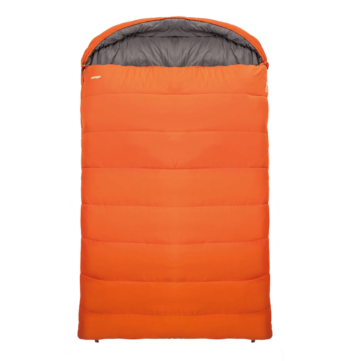Vango Stellar Double Sleeping Bag in harissa on white background