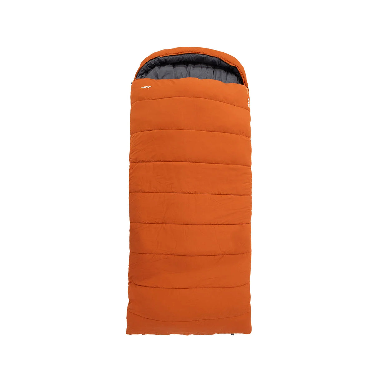 Vango Stellar Grande Sleeping Bag in harissa on white background