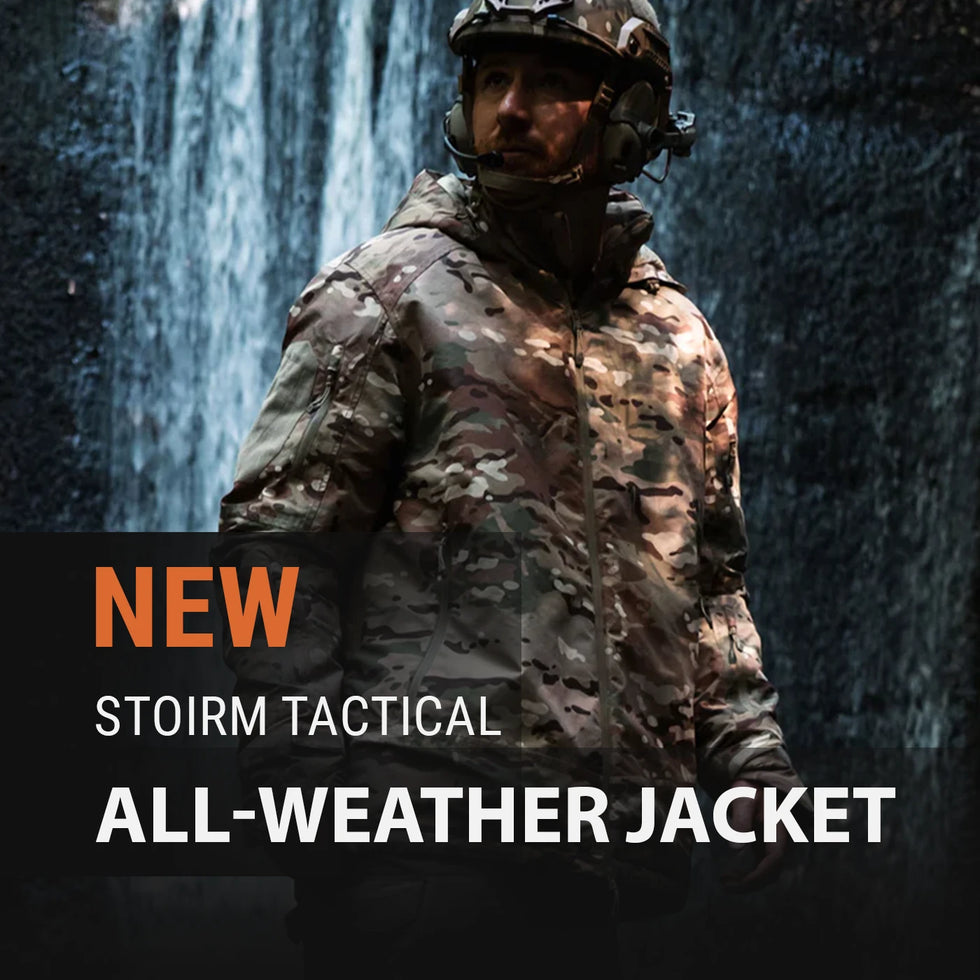 Stoirm Tactical Primaloft All Weather Insulated Jacket in Crye Multicam