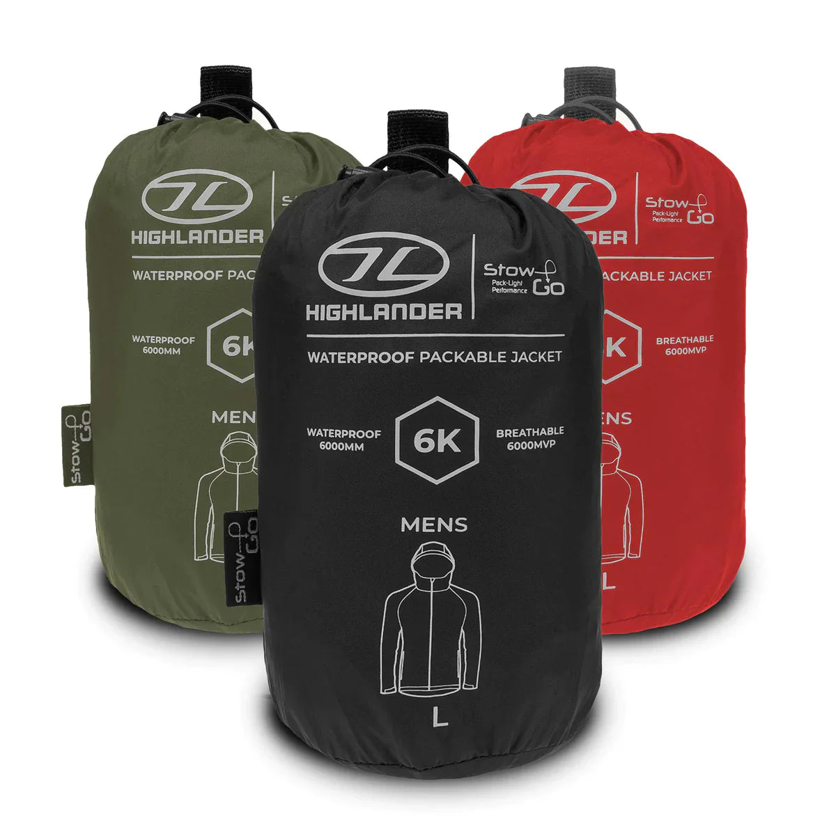 Highlander Stow & Go Pack Away Jacket