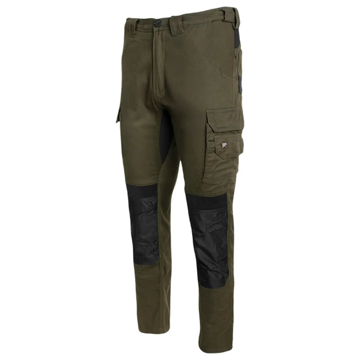 Jack Pyke Technical Work Trousers Green Side | Task Outdoor
