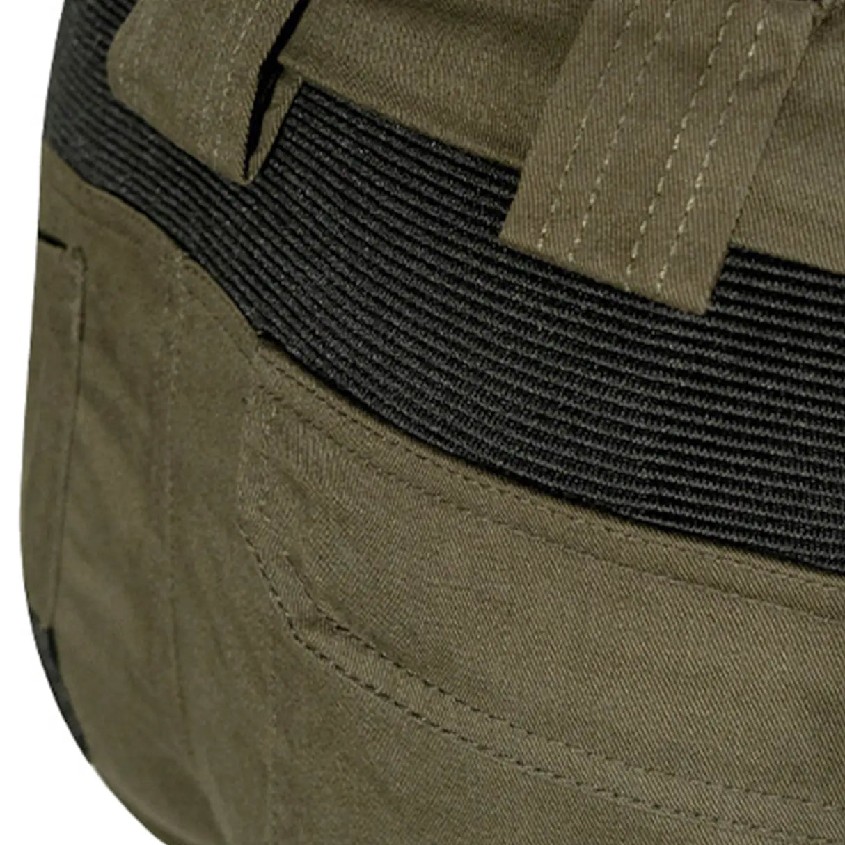 Jack Pyke Technical Work Trousers Green Rear Close Up | Task Outdoor