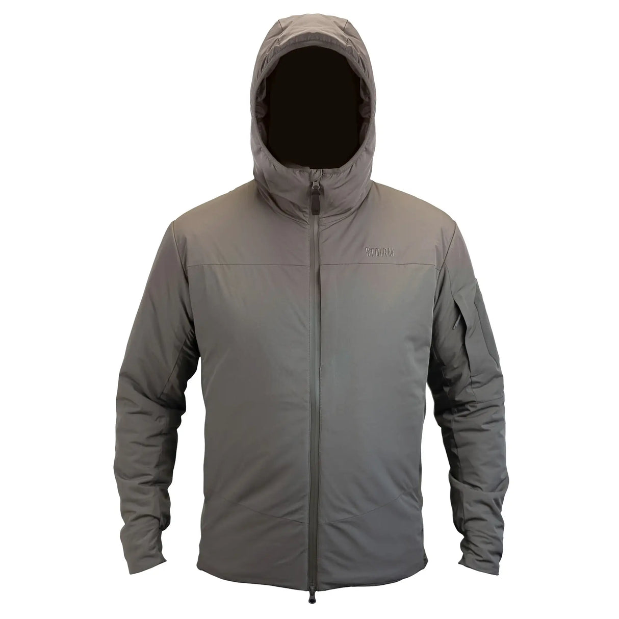Stoirm Primaloft Thermal Jacket in ranger green from the front
