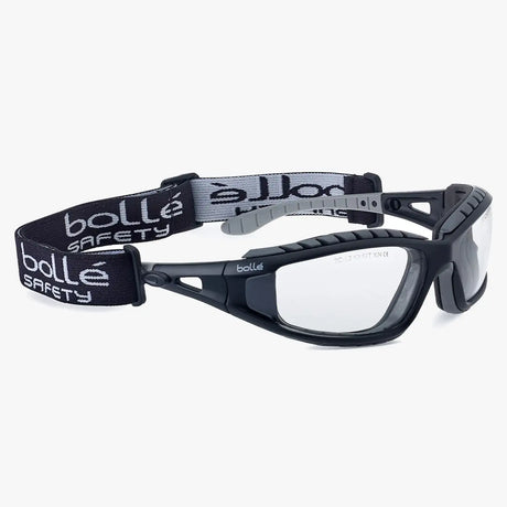 Bolle Tracker Hybrid Safety Glasses Clear Lens | Task Outdoor