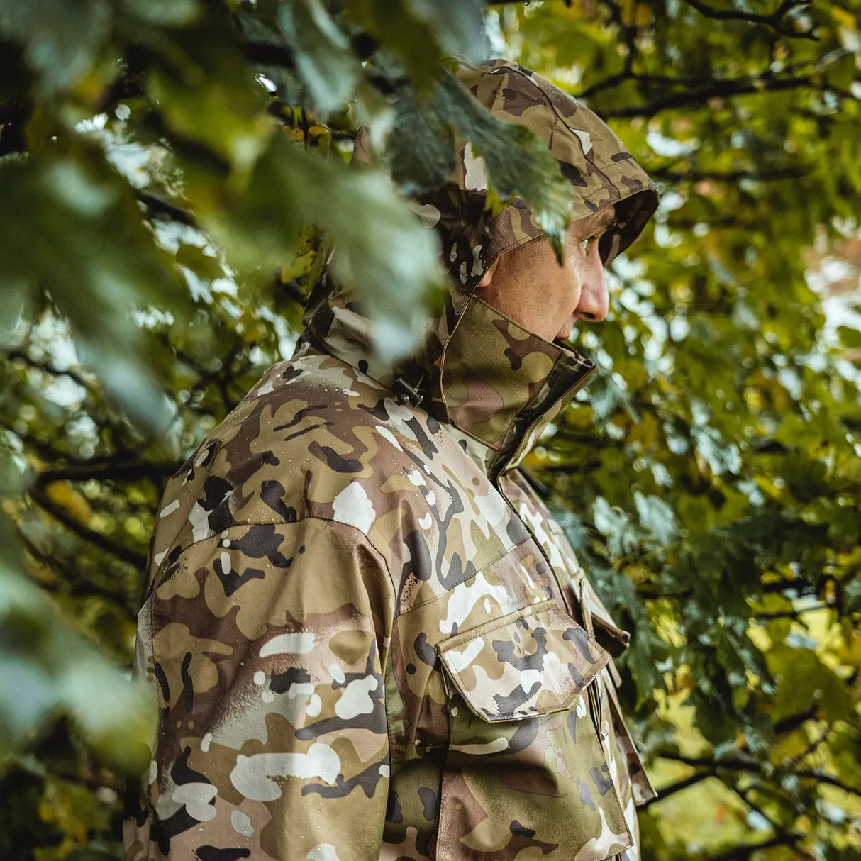 Highlander Typhoon Waterproof Jacket Lifestyle | Task Outdoor