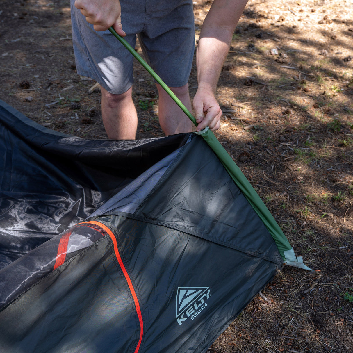 Kelty Wireless 6P Tent - Dill Black Forest alternate view 8