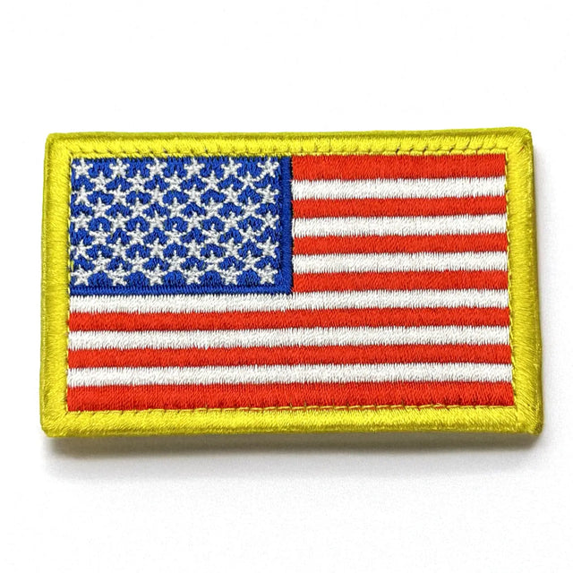 USA Flag Patch, Hook & Loop, 8cm | Task Outdoor