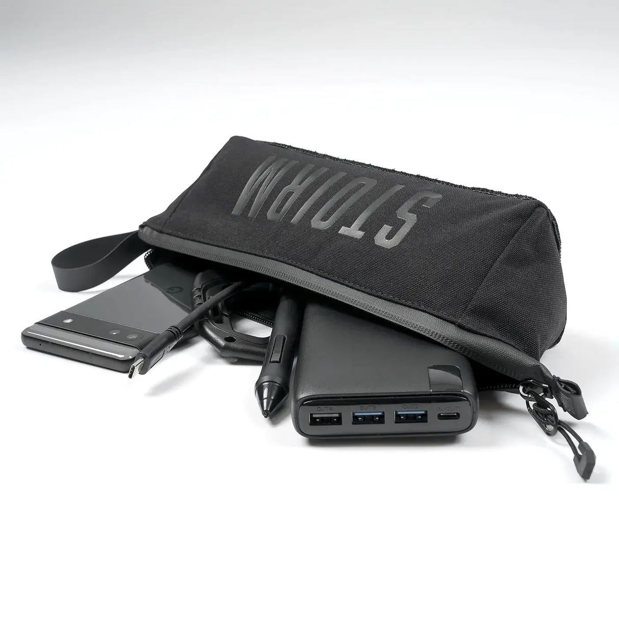 Stoirm Utility Pouch Black | Task Outdoor