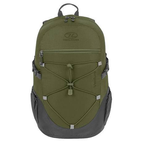Highlander Venture 20L Rucksack Olive Green/Grey | Task Outdoor