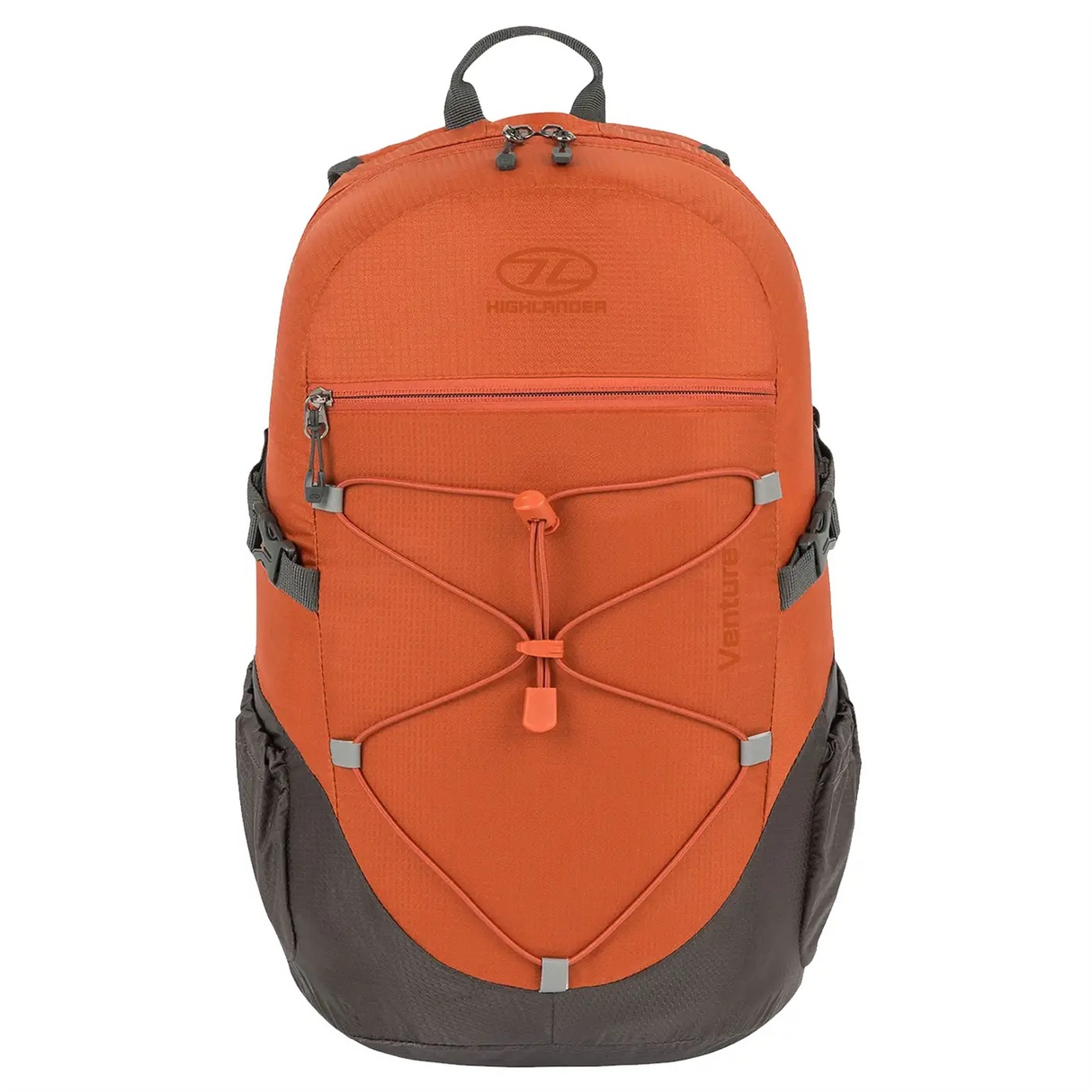 Highlander Venture 20L Rucksack Rust Orange/Grey | Task Outdoor