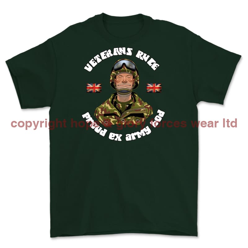 Veterans Rule 'Army Bod' Printed T-Shirt