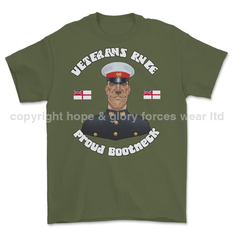 Veterans Rule 'Proud Bootneck' Printed T-Shirt - Colourway 4