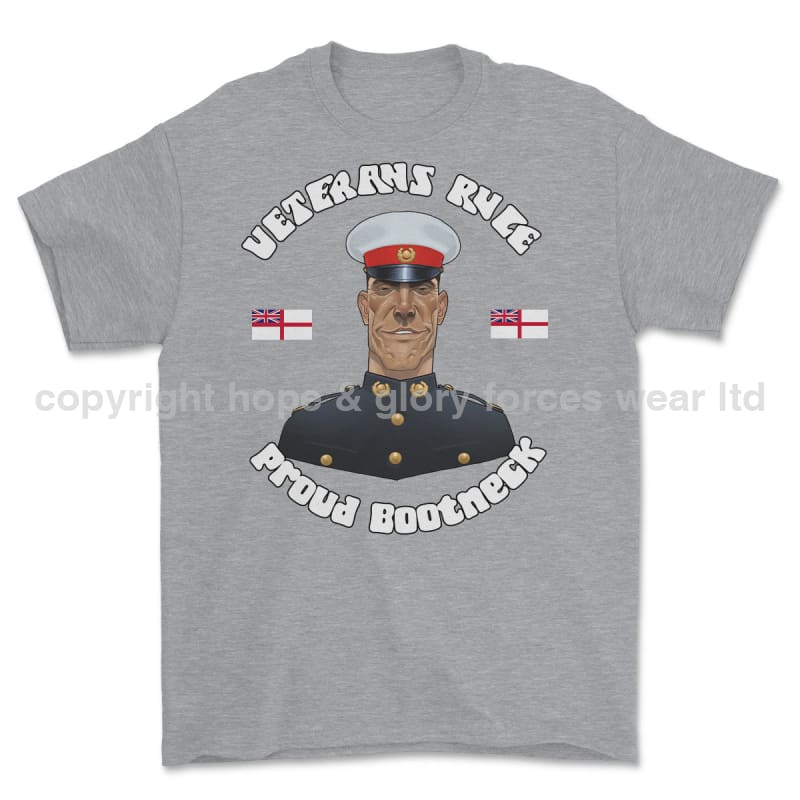 Veterans Rule 'Proud Bootneck' Printed T-Shirt - Colourway 9