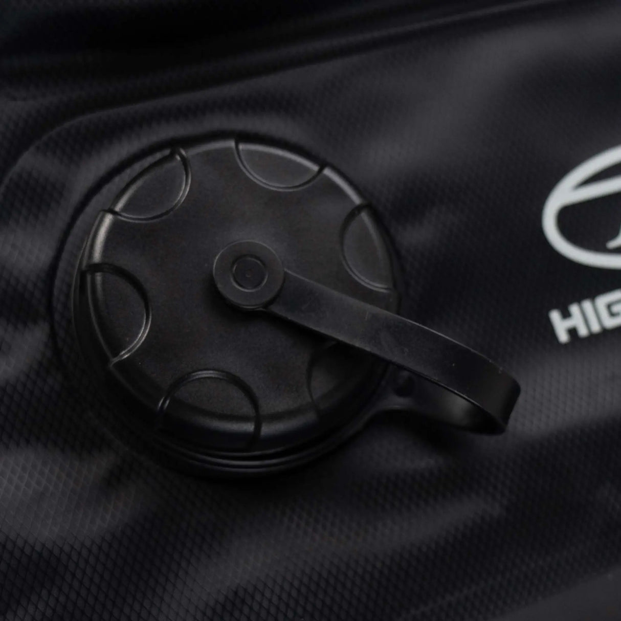 Highlander Wild Rinse Camping Solar Shower 15L on white background