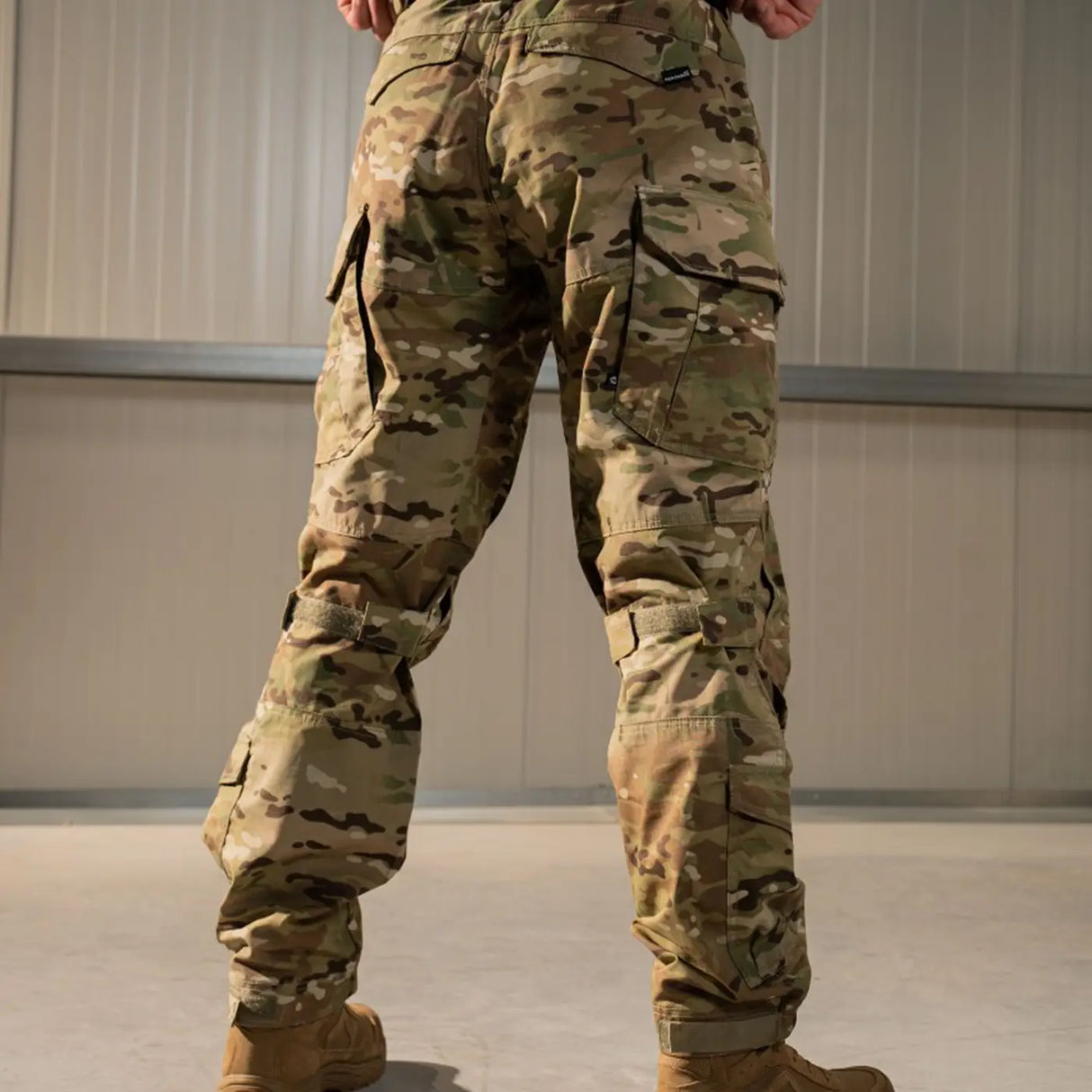 Pentagon Wolf Combat Trousers Multicam Lifestyle Rear | Task Outdoor