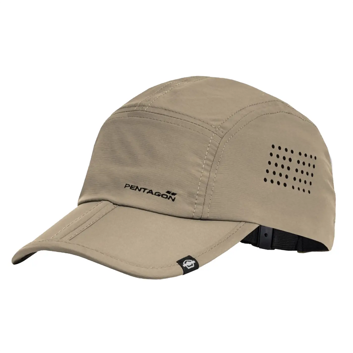 Pentagon Zakros Cap with Folding Peak Khaki | Task Outdoor