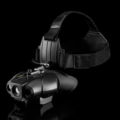 Nightfox Night Vision Goggles Compared: Swift, Max, 2 and 2 Pro on black background