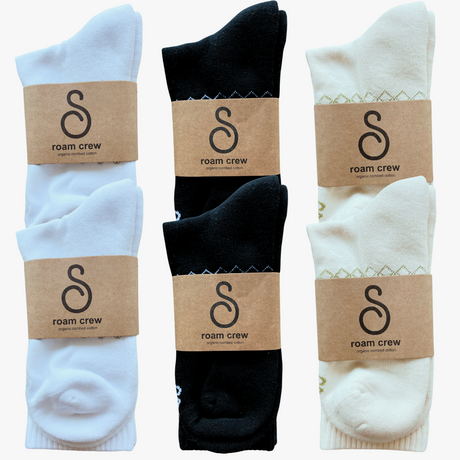 hipSwan Roam Crew Socks
