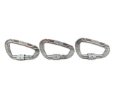 BTactical Aluminium Carabiner - Pack of 3
