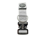 BTactical 4cm Nylon Tracker Dog Collar - Misty Grey