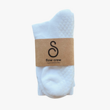 hipSwan Flow Crew Grip Socks