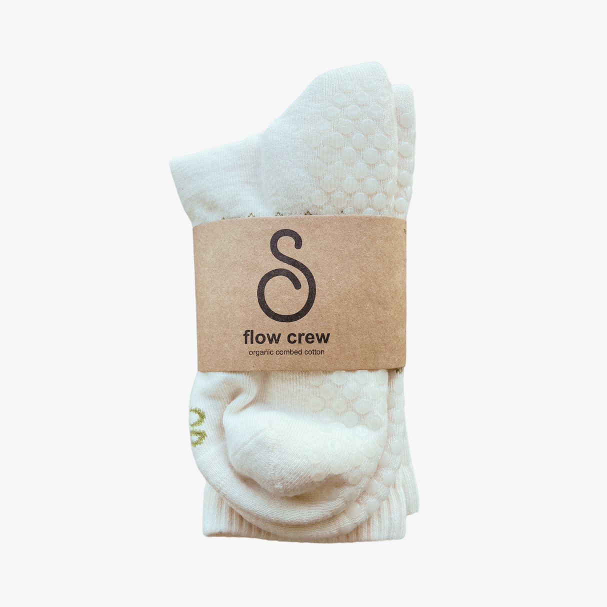 hipSwan Flow Crew Grip Socks