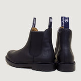 Bareback Detroit Steel Toe Cap Work Boots - Black heel detail