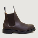 Bareback Detroit Steel Toe Cap Work Boots - Brown colourway front