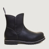 Bareback Quebec Waterproof Ankle Boots - Black colourway front
