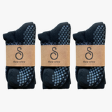 hipSwan Flow Crew Grip Socks