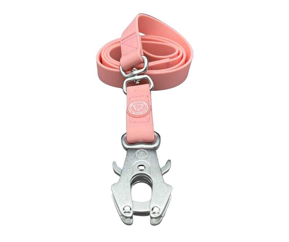 BTactical PVC Frog Clip Dog Lead - Pastel Pink