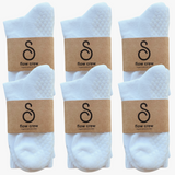 hipSwan Flow Crew Grip Socks