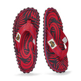 Gumbies Islander Flip-Flops - Women's Red G alternate view 5