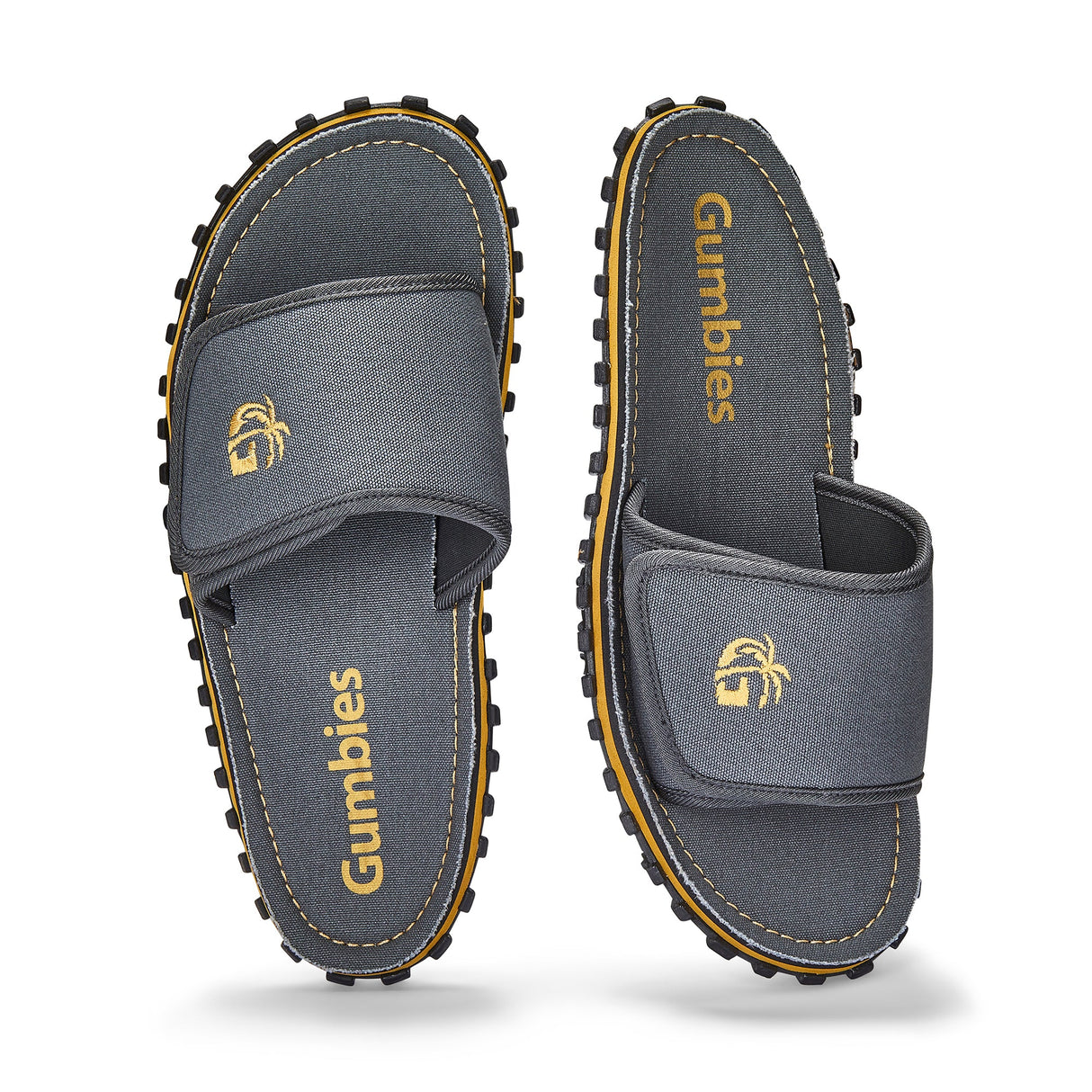 Gumbies Strider Sliders - Men's Grey alternate view 2