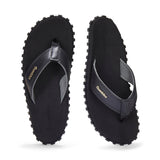 Gumbies Vegovert Flip-Flops - Men's Black alternate view 4