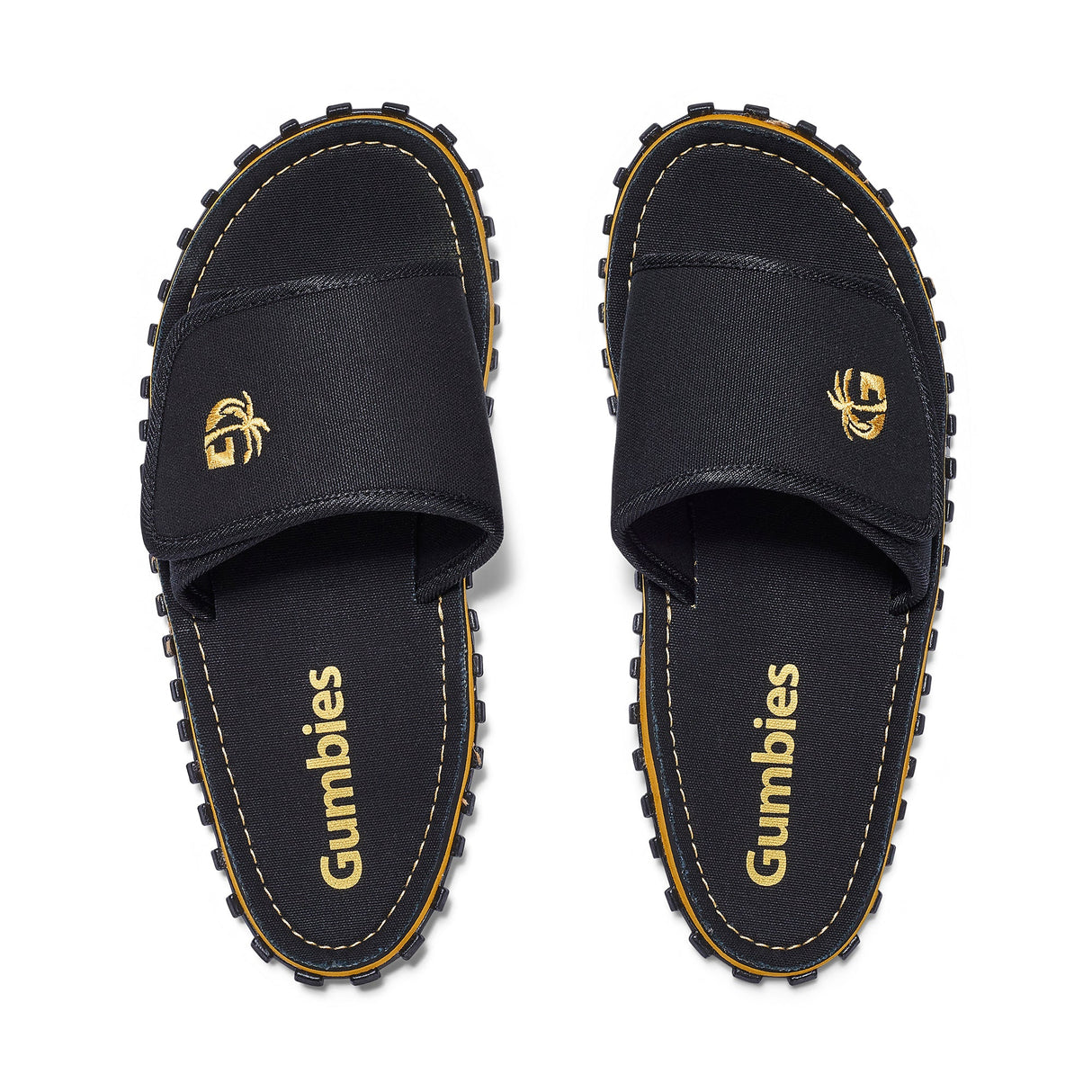 Gumbies Strider Sliders - Men's Black alternate view 5