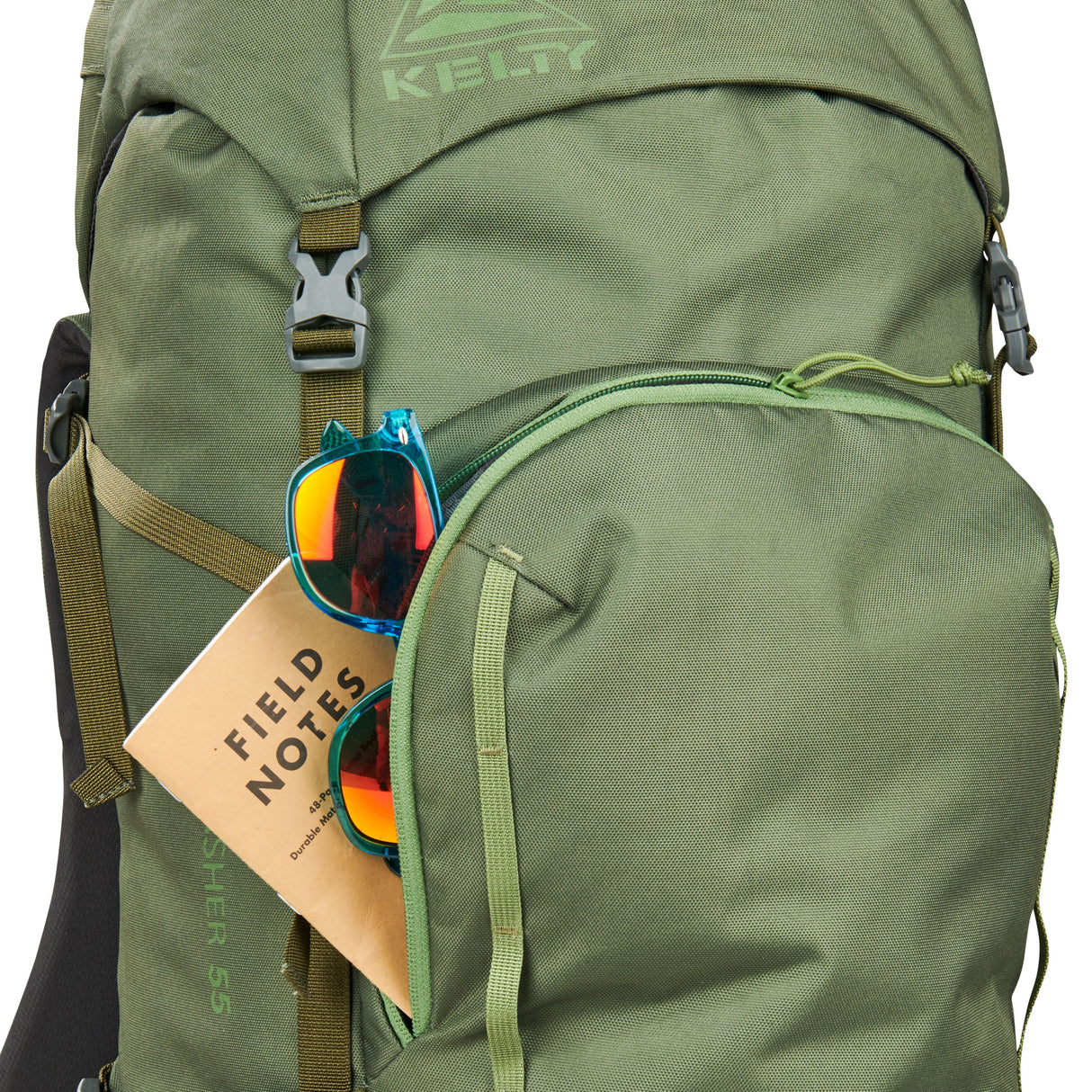 Kelty Asher 55 Rucksack - Winter Moss