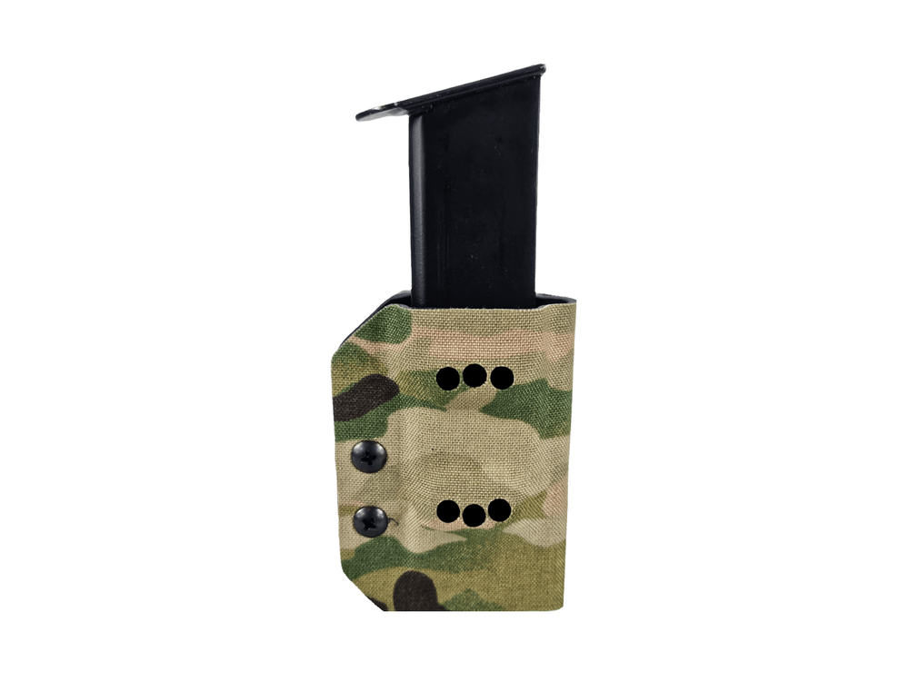 Kydex Customs Sig 226 Magazine Carrier - UK Made Kydex Mag Pouch Multicam Wrap