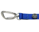 BTactical Nylon Carabiner Clip Dog Lead - Royal Blue