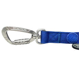 BTactical Nylon Carabiner Clip Dog Lead - Royal Blue